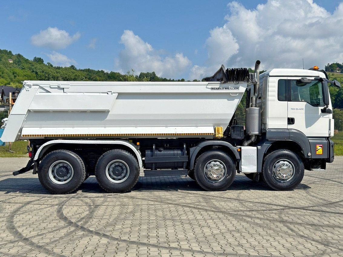 MAN TGS 35.420 KIPPER * 8x4 * TOPZUSTAND - Camion benne: photos 5 MAN TGS 35.420 KIPPER * 8x4 * TOPZUSTAND - Camion benne: photos 5