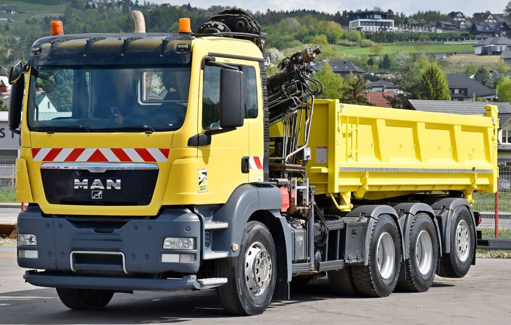 MAN TGS 35.440 * HIAB 122 B-3 DUO / 8x4 - Camion grue, Camion benne: photos 5 MAN TGS 35.440 * HIAB 122 B-3 DUO / 8x4 - Camion grue, Camion benne: photos 5