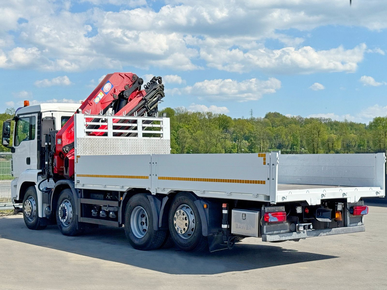 Camion grue MAN TGS 35.440* KIPPER 6,00m * HMF 4220 K6/FUNK* 8x4: photos 8