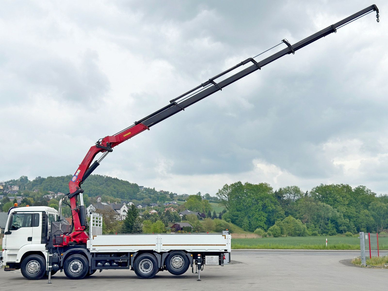 Camion grue MAN TGS 35.440* KIPPER 6,00m * HMF 4220 K6/FUNK* 8x4: photos 6