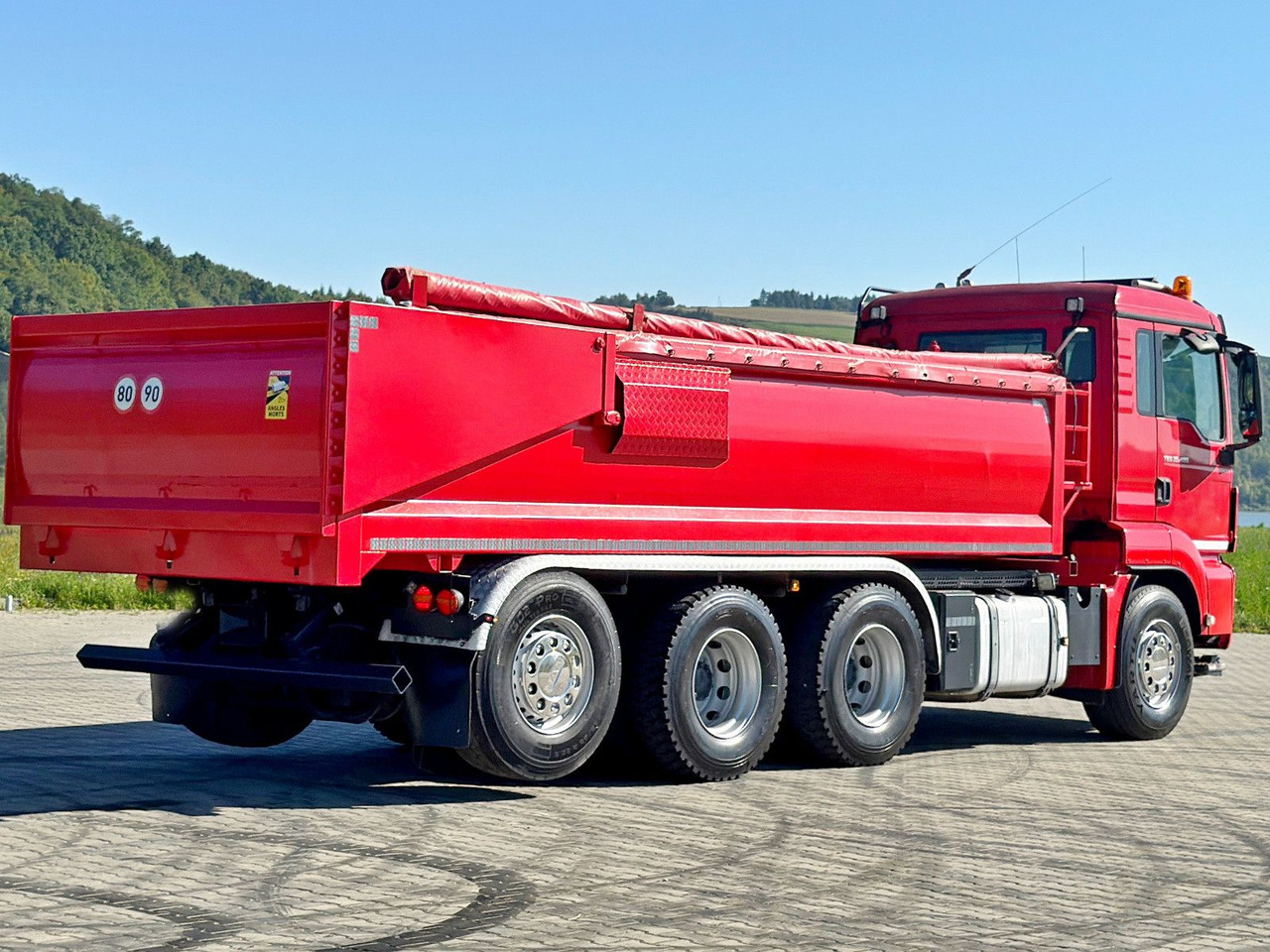 Crédit-bail  MAN TGS 35.480 * KIPPER 6,30 m * 8x4 MAN TGS 35.480 * KIPPER 6,30 m * 8x4: photos 7