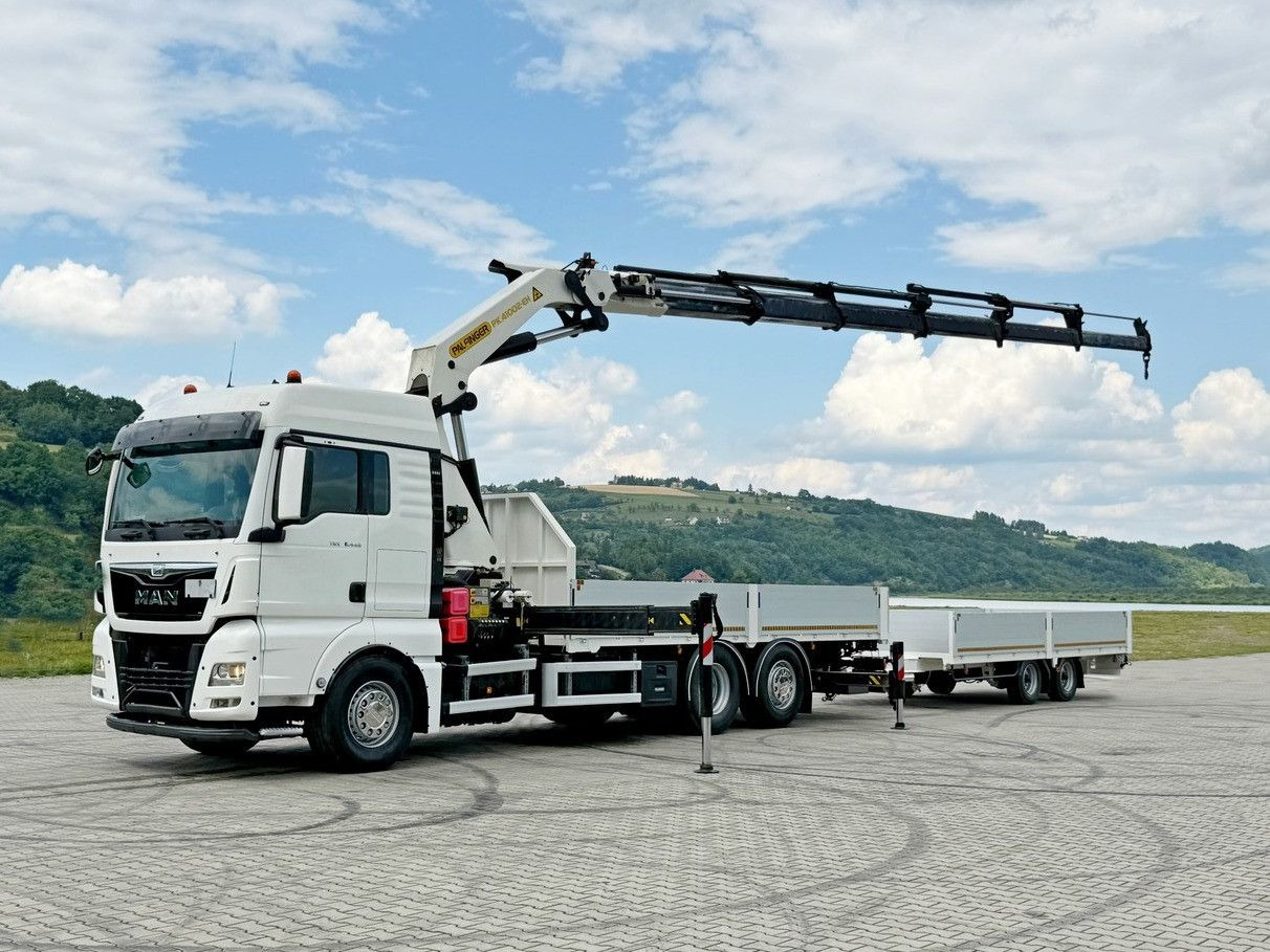 MAN TGX 26.440 * PK 41002-EH E + FUNK + Anhänger*TOP - Camion grue: photos 2 MAN TGX 26.440 * PK 41002-EH E + FUNK + Anhänger*TOP - Camion grue: photos 2
