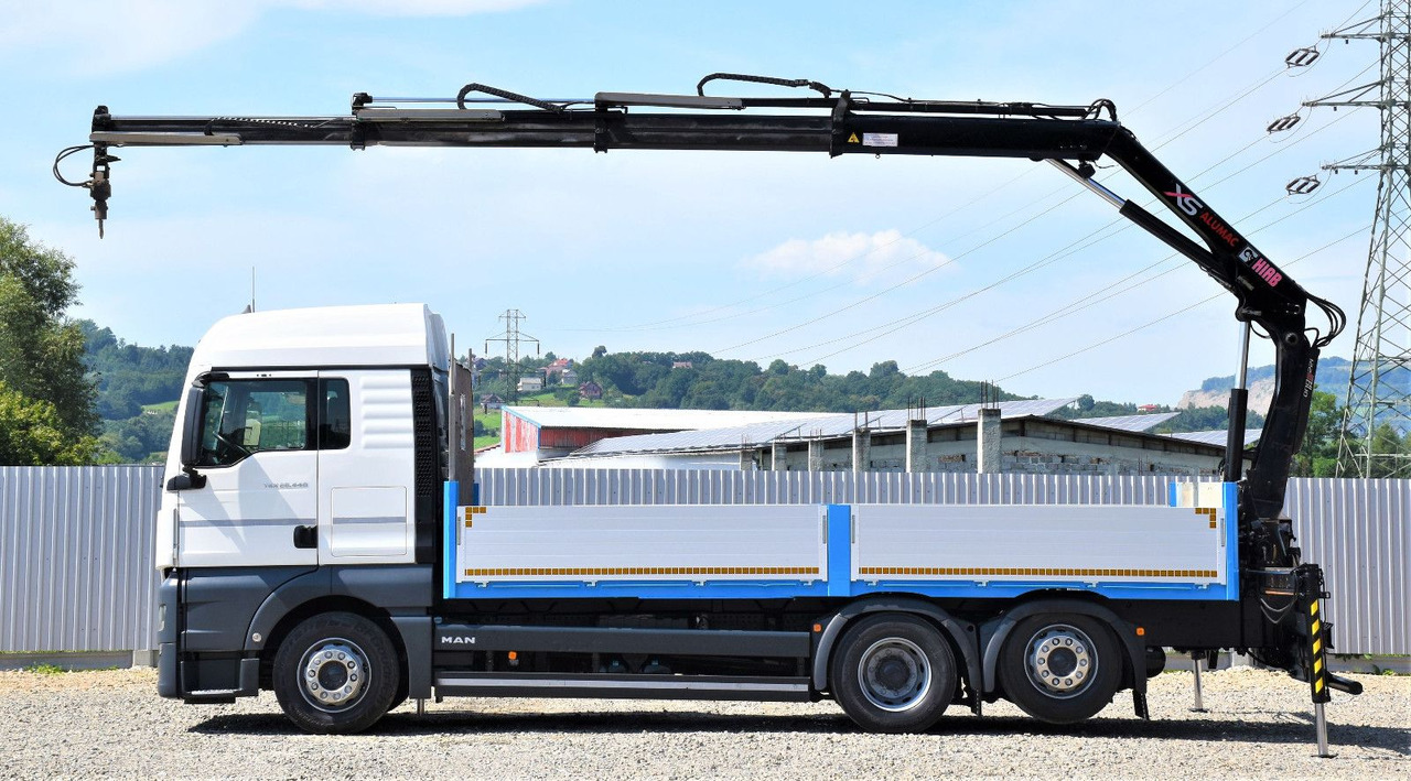 MAN TGX 26.440 Pritsche 6,20 m+HIAB 122 HIDUO/FUNK - Camion grue: photos 5 MAN TGX 26.440 Pritsche 6,20 m+HIAB 122 HIDUO/FUNK - Camion grue: photos 5