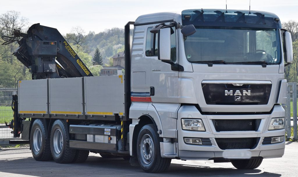 MAN TGX 26.440 Pritsche 6,40 m* PK 29002+FUNK *6x4 - Camion grue: photos 3 MAN TGX 26.440 Pritsche 6,40 m* PK 29002+FUNK *6x4 - Camion grue: photos 3