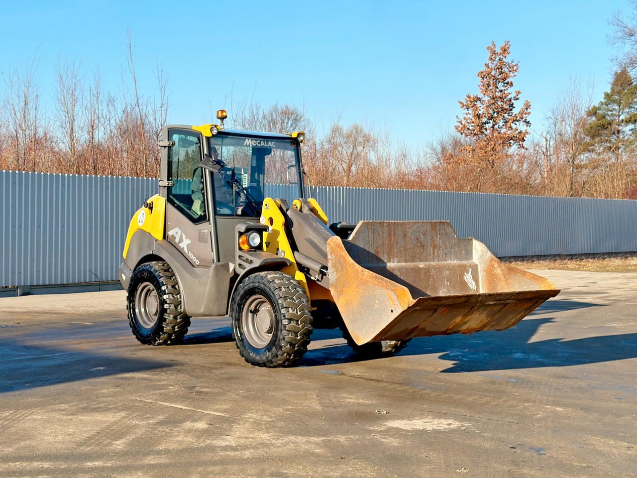 MECALAC AHLMANN AX 1000 * RADLADER * TOP - Chargeuse sur pneus: photos 3 MECALAC AHLMANN AX 1000 * RADLADER * TOP - Chargeuse sur pneus: photos 3