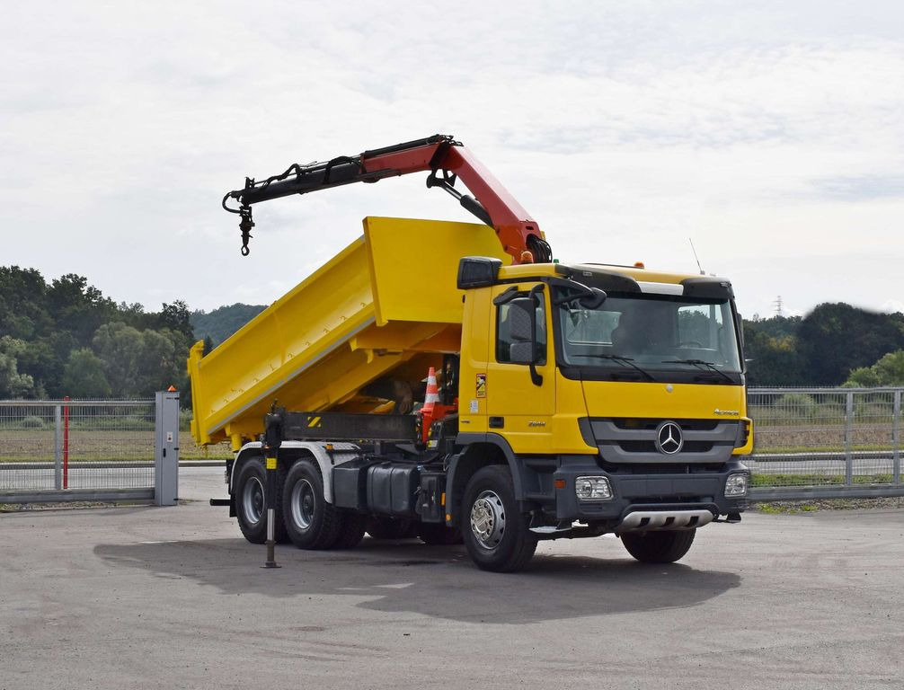 Mercedes-Benz ACTROS 2644 * PK 16001 - K A/FUNK * 6x4 - Camion grue, Camion benne: photos 2 Mercedes-Benz ACTROS 2644 * PK 16001 - K A/FUNK * 6x4 - Camion grue, Camion benne: photos 2