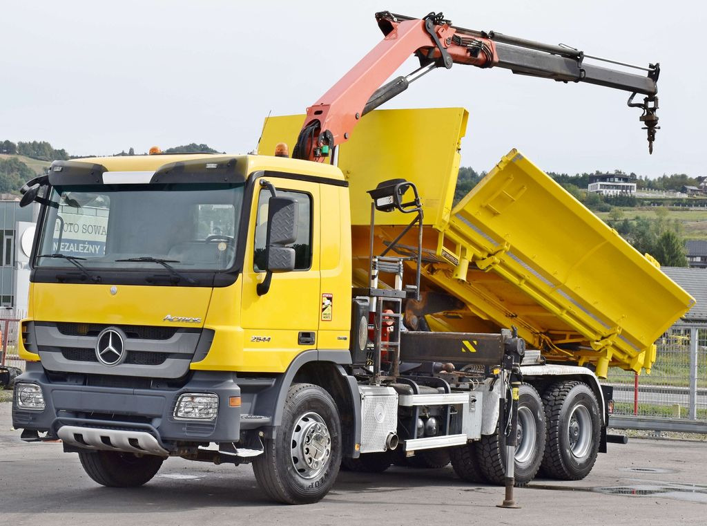 Mercedes-Benz ACTROS 2644 * PK 16001 - K A/FUNK * 6x4 - Camion grue, Camion benne: photos 3 Mercedes-Benz ACTROS 2644 * PK 16001 - K A/FUNK * 6x4 - Camion grue, Camion benne: photos 3