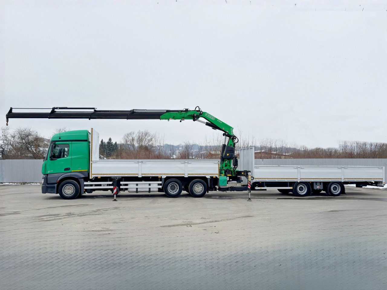 Mercedes-Benz ACTROS 2645 * FASSI F345.24 XE + FUNK + Anhänger - Camion grue: photos 5 Mercedes-Benz ACTROS 2645 * FASSI F345.24 XE + FUNK + Anhänger - Camion grue: photos 5
