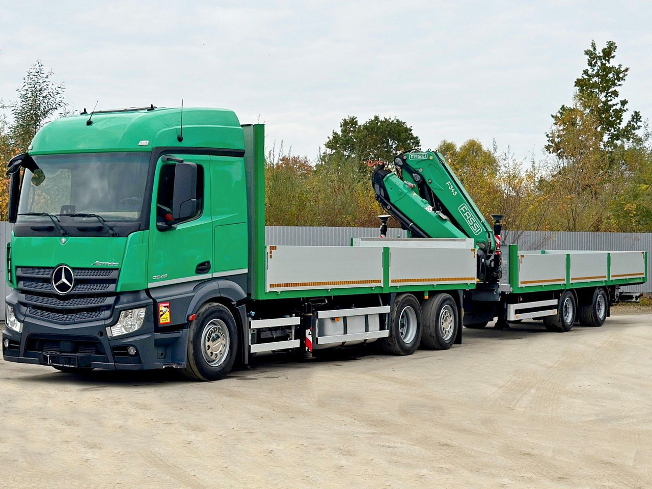 Mercedes-Benz ACTROS 2645* FASSI F345 RA 2.4/FUNK+Anhänger - Camion grue: photos 3 Mercedes-Benz ACTROS 2645* FASSI F345 RA 2.4/FUNK+Anhänger - Camion grue: photos 3