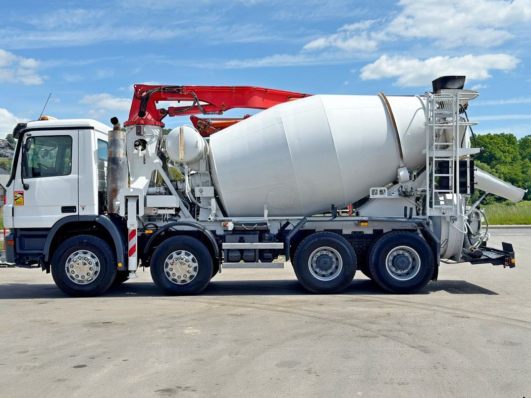 Mercedes-Benz ACTROS 3241* Betonpumpe 21m *8x4 * Top Zustand Mercedes-Benz ACTROS 3241* Betonpumpe 21m *8x4 * Top Zustand - Camion pompe: photos 4 Mercedes-Benz ACTROS 3241* Betonpumpe 21m *8x4 * Top Zustand Mercedes-Benz ACTROS 3241* Betonpumpe 21m *8x4 * Top Zustand - Camion pompe: photos 4