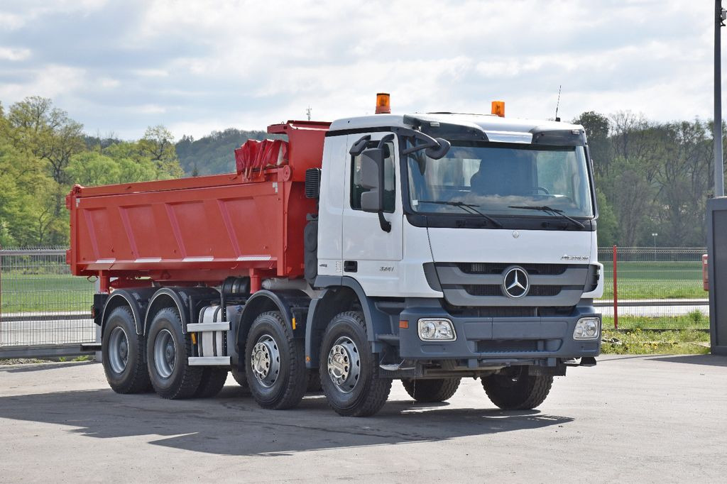 Mercedes-Benz ACTROS 3241 Kipper 5,70m + BORDMATIC / 8x4 - Camion benne: photos 1 Mercedes-Benz ACTROS 3241 Kipper 5,70m + BORDMATIC / 8x4 - Camion benne: photos 1