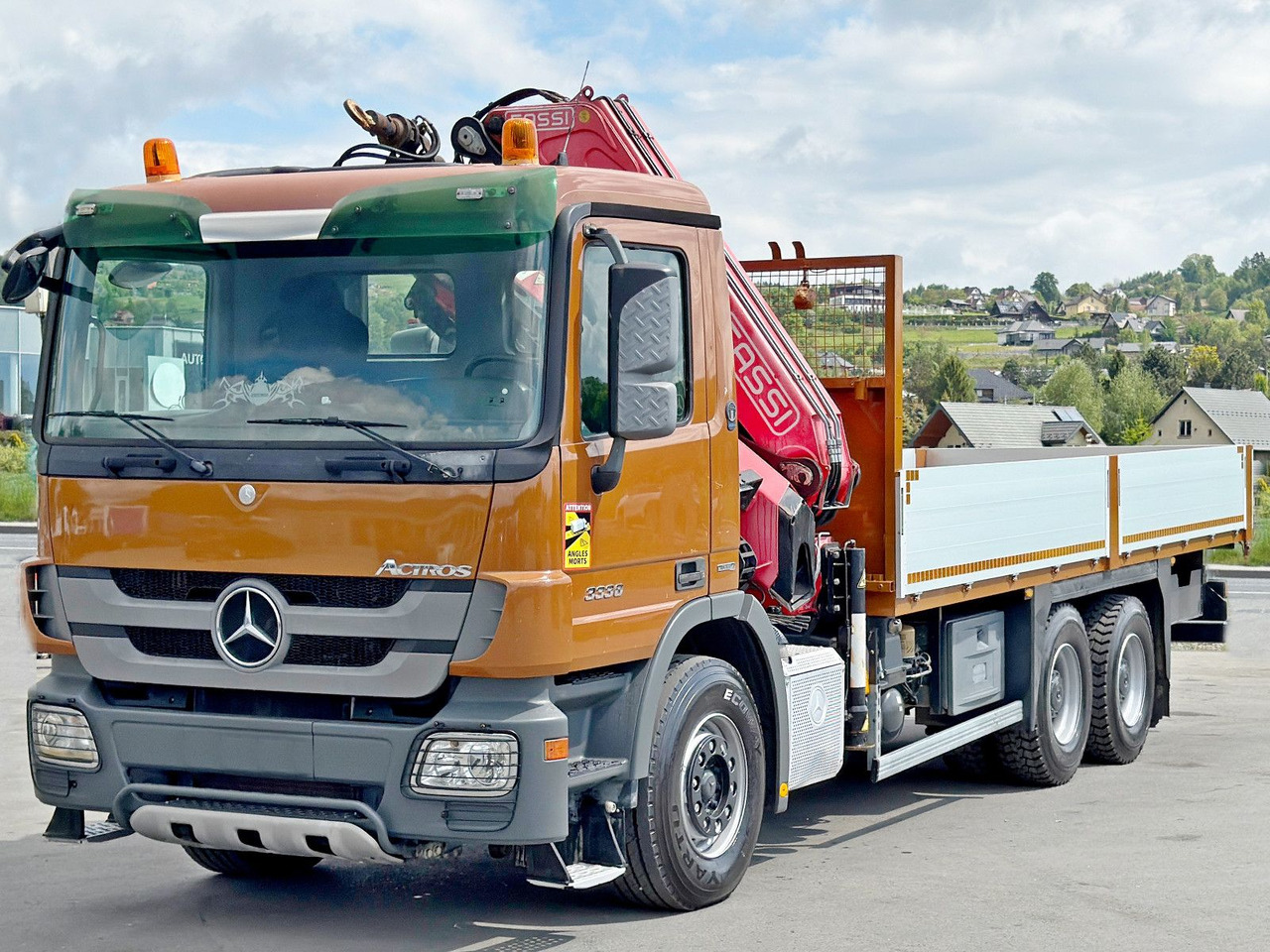 Mercedes-Benz ACTROS 3336 * FASSI F290A.22 + FUNK / 6x4 * TOP - Camion grue: photos 4 Mercedes-Benz ACTROS 3336 * FASSI F290A.22 + FUNK / 6x4 * TOP - Camion grue: photos 4