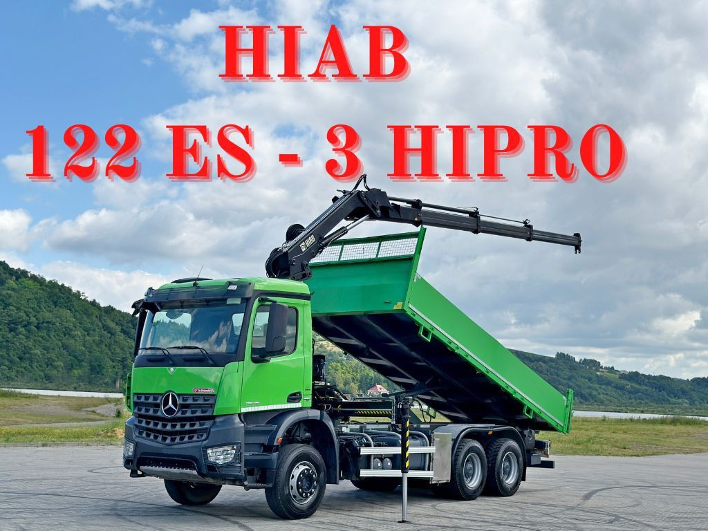Mercedes-Benz AROCS 2636 * HIAB 122 ES - 3 HIPRO *  6x4 - Camion grue: photos 1 Mercedes-Benz AROCS 2636 * HIAB 122 ES - 3 HIPRO *  6x4 - Camion grue: photos 1