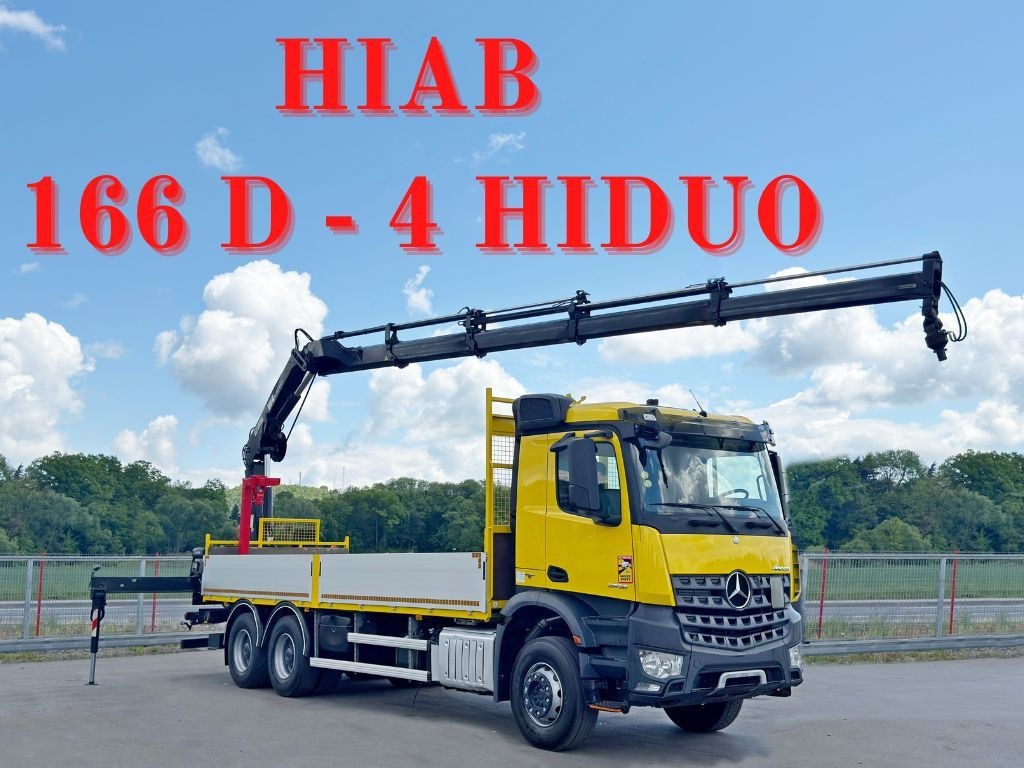 Mercedes-Benz AROCS 2636 *HIAB 166 D-4 HIDUO + FUNK* 6x4 - Camion grue: photos 1 Mercedes-Benz AROCS 2636 *HIAB 166 D-4 HIDUO + FUNK* 6x4 - Camion grue: photos 1