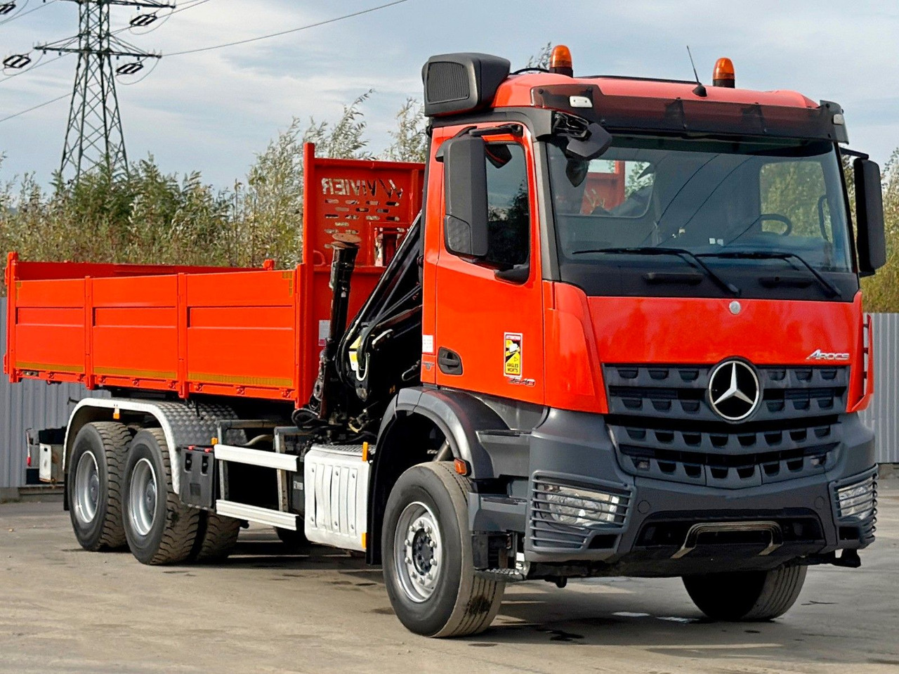 Mercedes-Benz AROCS 2640 *HIAB 144 BS - 3/FUNK + * 6x4 - Camion benne, Camion grue: photos 3 Mercedes-Benz AROCS 2640 *HIAB 144 BS - 3/FUNK + * 6x4 - Camion benne, Camion grue: photos 3