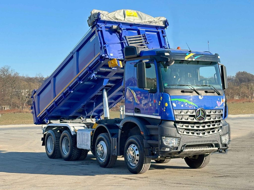 Mercedes-Benz AROCS 3243 * KIPPER 5,70 m * 8x4 * TOPZUSTAND - Camion benne, Camion grue: photos 3 Mercedes-Benz AROCS 3243 * KIPPER 5,70 m * 8x4 * TOPZUSTAND - Camion benne, Camion grue: photos 3