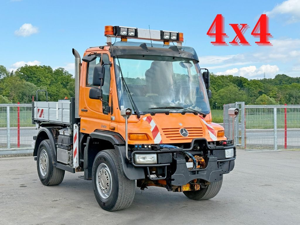 Mercedes-Benz UNIMOG 400 * KIPPER 2,40 * 4x4 * TOPZUSTAND - Camion benne: photos 1 Mercedes-Benz UNIMOG 400 * KIPPER 2,40 * 4x4 * TOPZUSTAND - Camion benne: photos 1