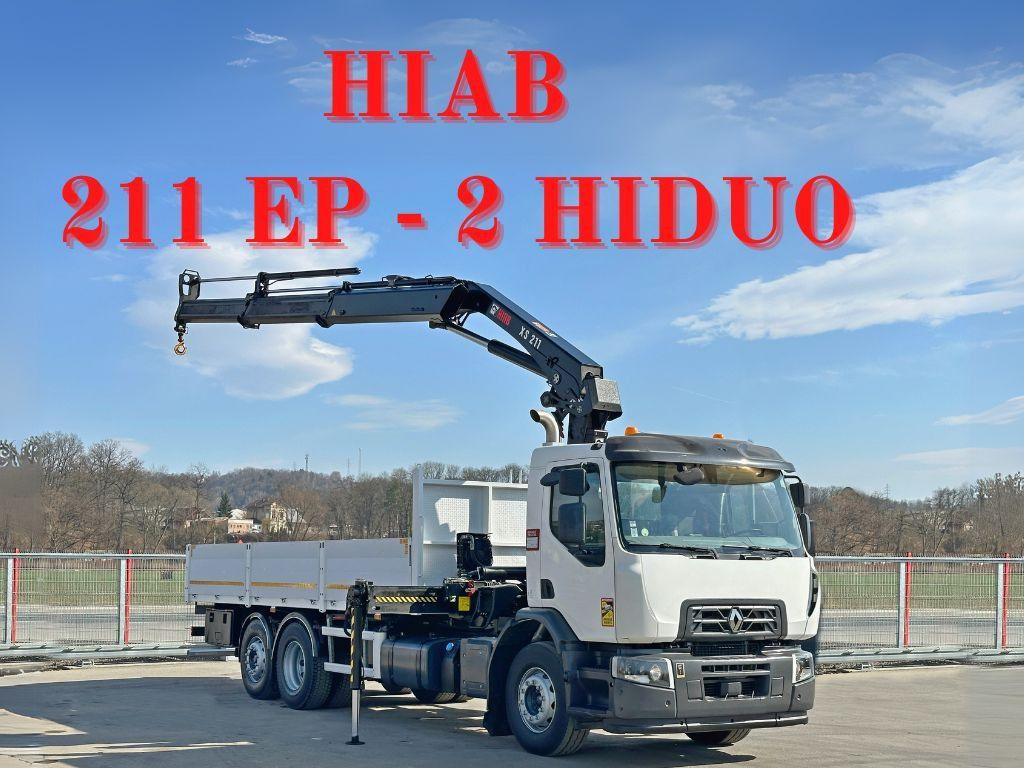 Renault C 320 * HIAB 211 EP - 2 HIDUO + FUNK *TOPZUSTAND - Camion grue: photos 1 Renault C 320 * HIAB 211 EP - 2 HIDUO + FUNK *TOPZUSTAND - Camion grue: photos 1