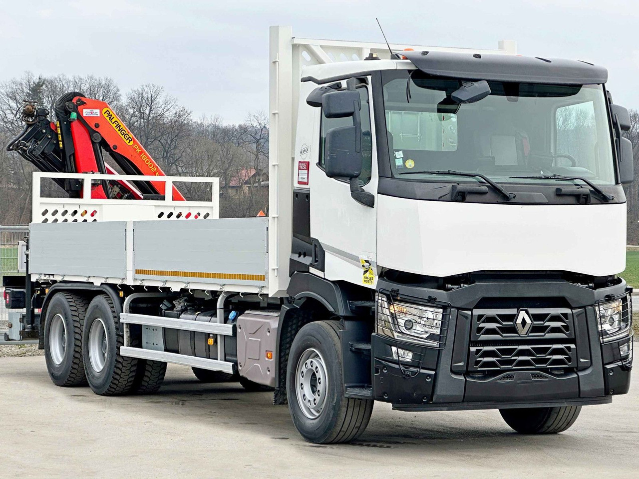 Renault C 380 *PRITSCHE 6,80m * PK 18002-EH C + FUNK*6x4 - Camion grue: photos 4 Renault C 380 *PRITSCHE 6,80m * PK 18002-EH C + FUNK*6x4 - Camion grue: photos 4