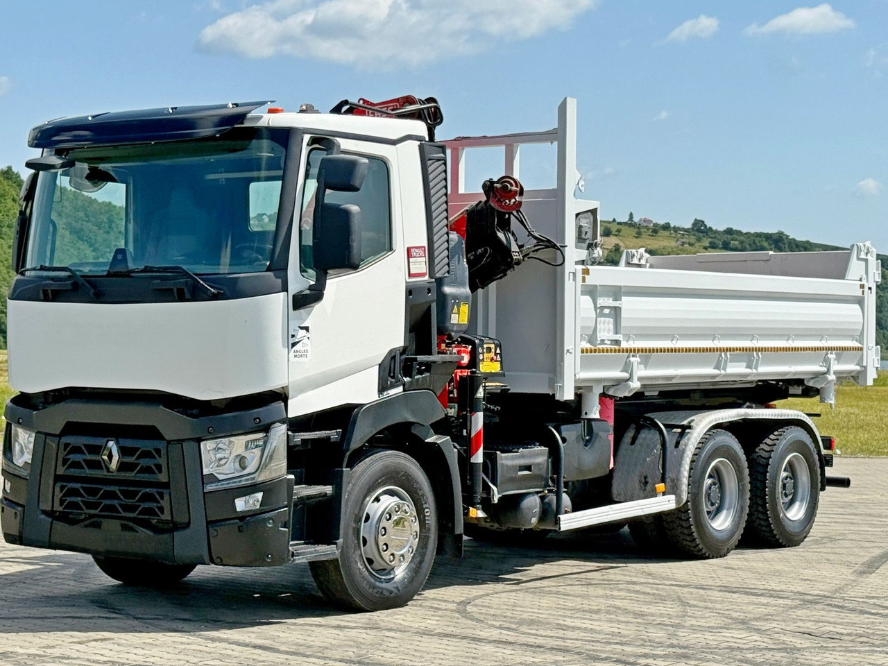 Renault C 430 * FASSI F165A.0.23 + FUNK * 6x4 - Camion benne, Camion grue: photos 5 Renault C 430 * FASSI F165A.0.23 + FUNK * 6x4 - Camion benne, Camion grue: photos 5