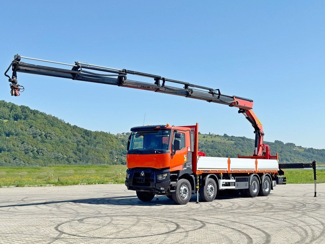 Renault C 430 * PRITSCHE 7,80m*PK 26002 - EH E/FUNK *8x4 - Camion grue: photos 2 Renault C 430 * PRITSCHE 7,80m*PK 26002 - EH E/FUNK *8x4 - Camion grue: photos 2