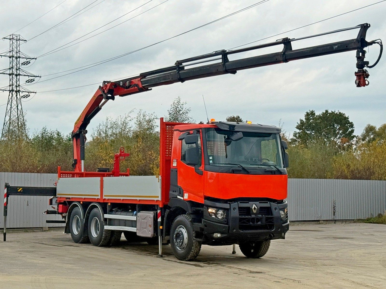 Renault C430 * PALFINGER PK 18002 - EHC + FUNK/ 6x4 - Camion grue: photos 2 Renault C430 * PALFINGER PK 18002 - EHC + FUNK/ 6x4 - Camion grue: photos 2