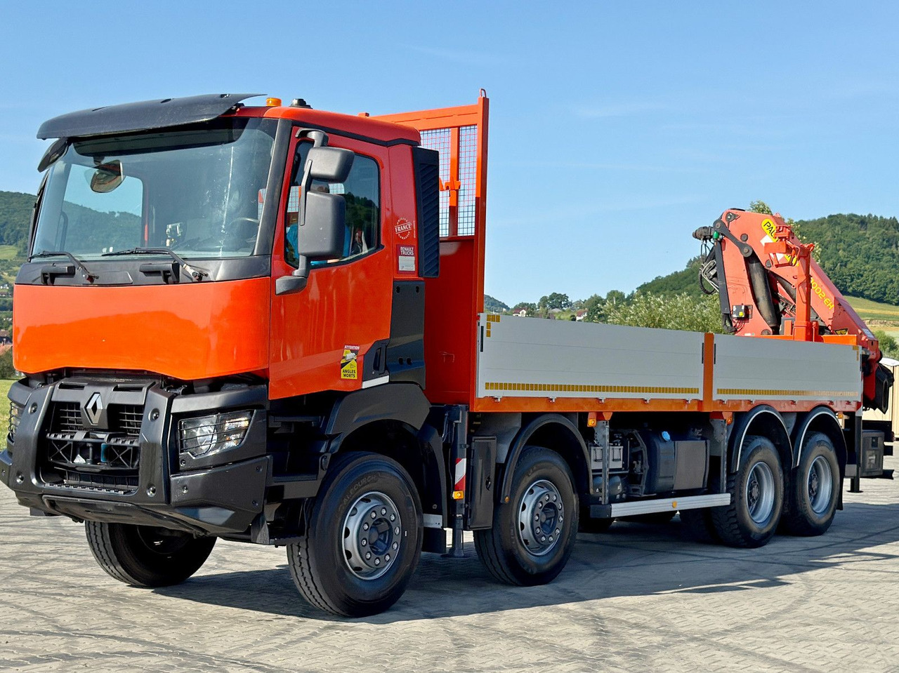 Renault K 430 * PK 22002 - EH C+ FUNK * 8x4 - Camion grue: photos 3 Renault K 430 * PK 22002 - EH C+ FUNK * 8x4 - Camion grue: photos 3