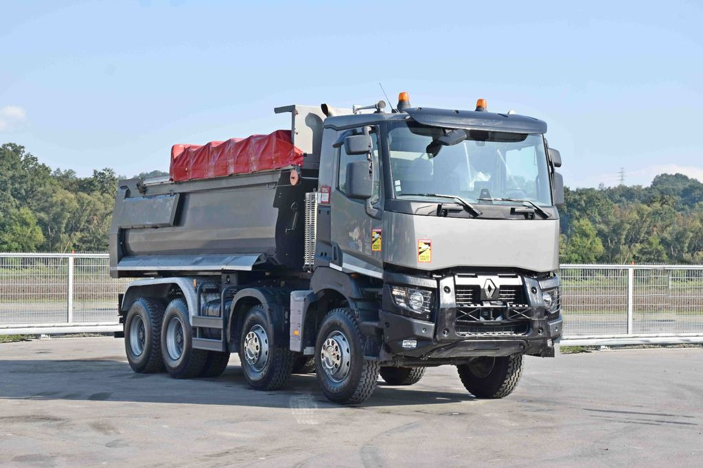 Renault K 440 * KIPPER * 8x4 * TOPZUSTAND - Camion benne: photos 1 Renault K 440 * KIPPER * 8x4 * TOPZUSTAND - Camion benne: photos 1