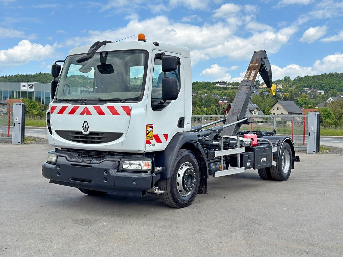Renault MIDLUM 300 DXI* ABROLLKIPPER * TOPZUSTAND - Camion ampliroll, Camion grue: photos 2 Renault MIDLUM 300 DXI* ABROLLKIPPER * TOPZUSTAND - Camion ampliroll, Camion grue: photos 2