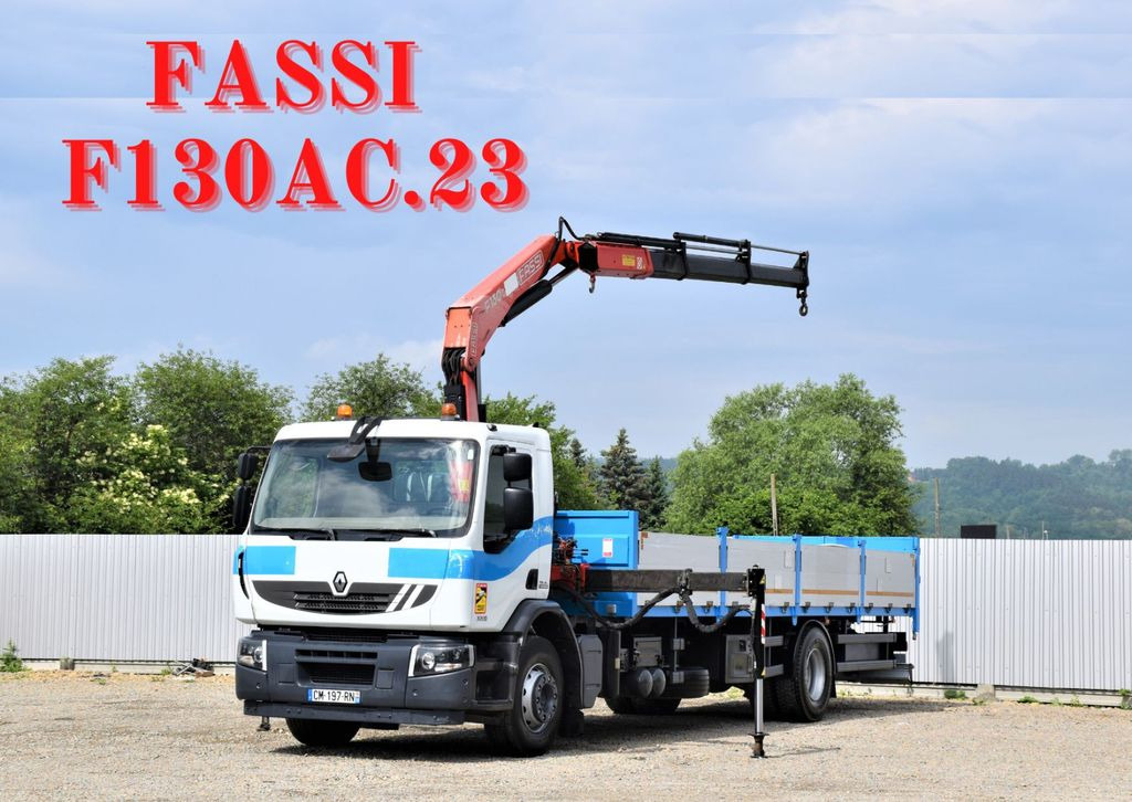 Renault Premium 320 DXI* FASSI F130AC.23 * FUNK - Camion grue, Camion plateau: photos 1 Renault Premium 320 DXI* FASSI F130AC.23 * FUNK - Camion grue, Camion plateau: photos 1