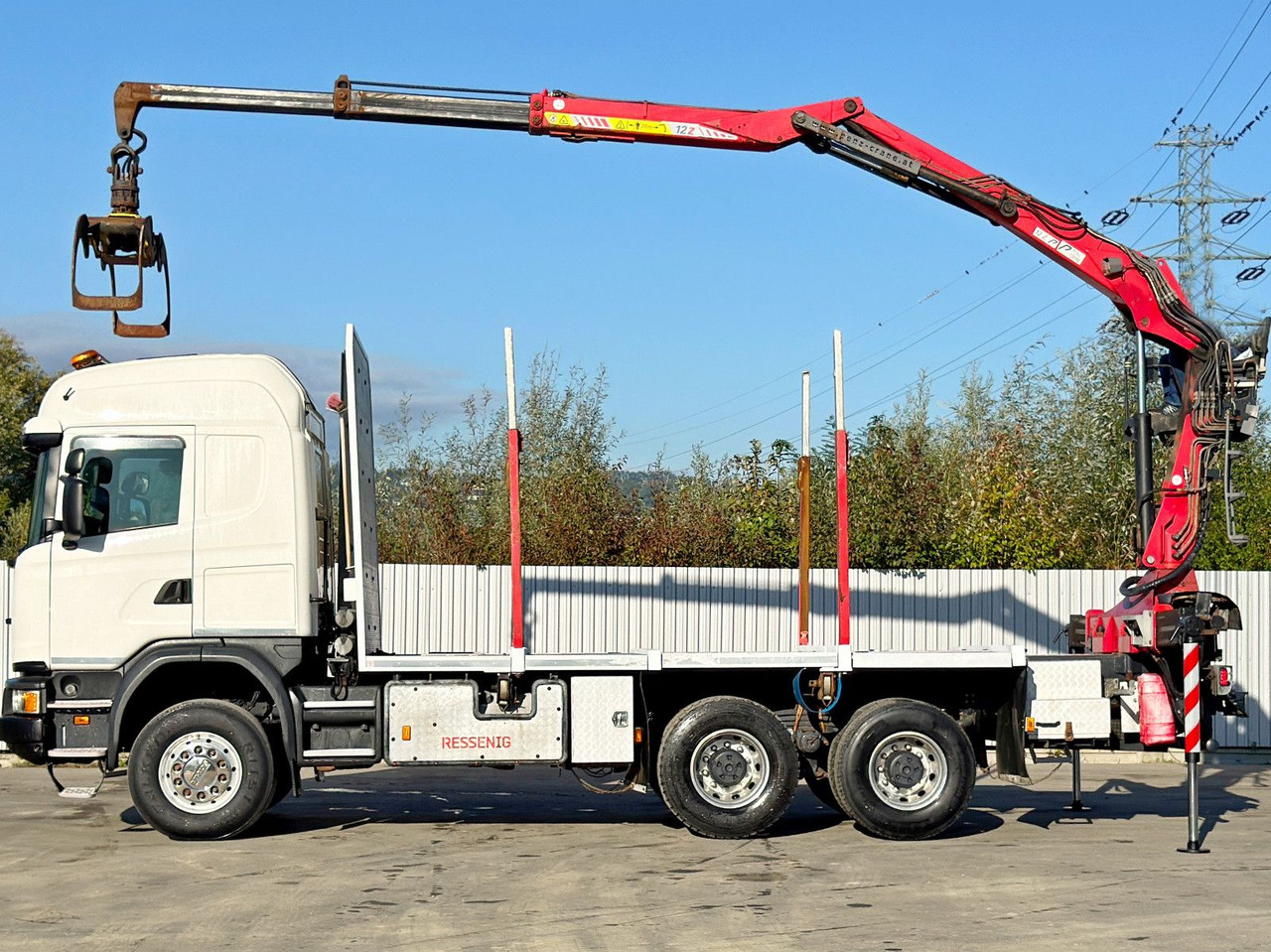 Scania G490* HOLZTRANSPORTER * PENZ 12Z8.70* 6x6 - Camion grumier, Camion grue: photos 5 Scania G490* HOLZTRANSPORTER * PENZ 12Z8.70* 6x6 - Camion grumier, Camion grue: photos 5