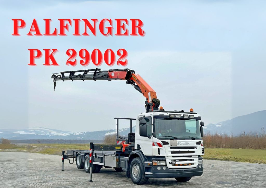 Scania P 420* PLATFORM 6,80m * PK 29002+FUNK * TOP - Remorqueuse: photos 1 Scania P 420* PLATFORM 6,80m * PK 29002+FUNK * TOP - Remorqueuse: photos 1