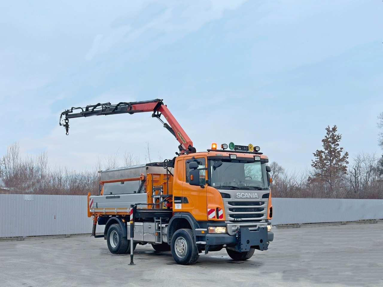 Scania R 420 KIPPER 4,15 m * PK 11002/FUNK * sandblaste - Camion grue: photos 4 Scania R 420 KIPPER 4,15 m * PK 11002/FUNK * sandblaste - Camion grue: photos 4