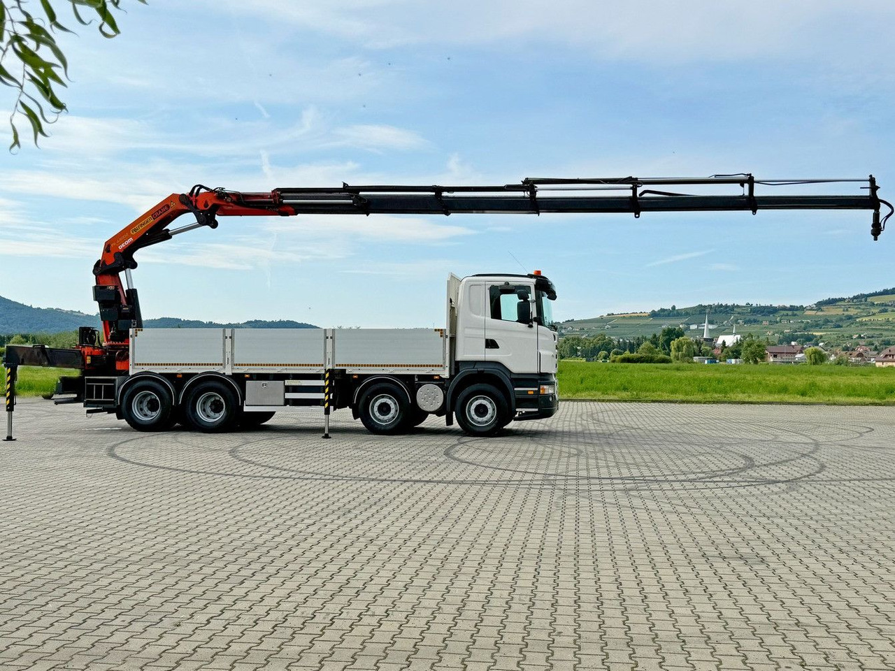 Scania R 420 PRITSCHE 6,47 m * PK 44002/FUNK * 8x4 /TOP - Camion grue: photos 5 Scania R 420 PRITSCHE 6,47 m * PK 44002/FUNK * 8x4 /TOP - Camion grue: photos 5