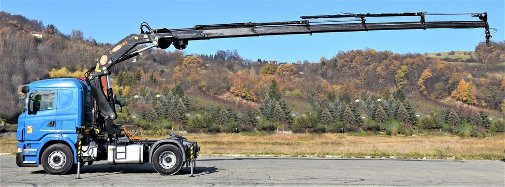 Scania R420 * Sattelzugmaschine + PM SERIE 25/FUNK *TOP - Camion grue: photos 5 Scania R420 * Sattelzugmaschine + PM SERIE 25/FUNK *TOP - Camion grue: photos 5