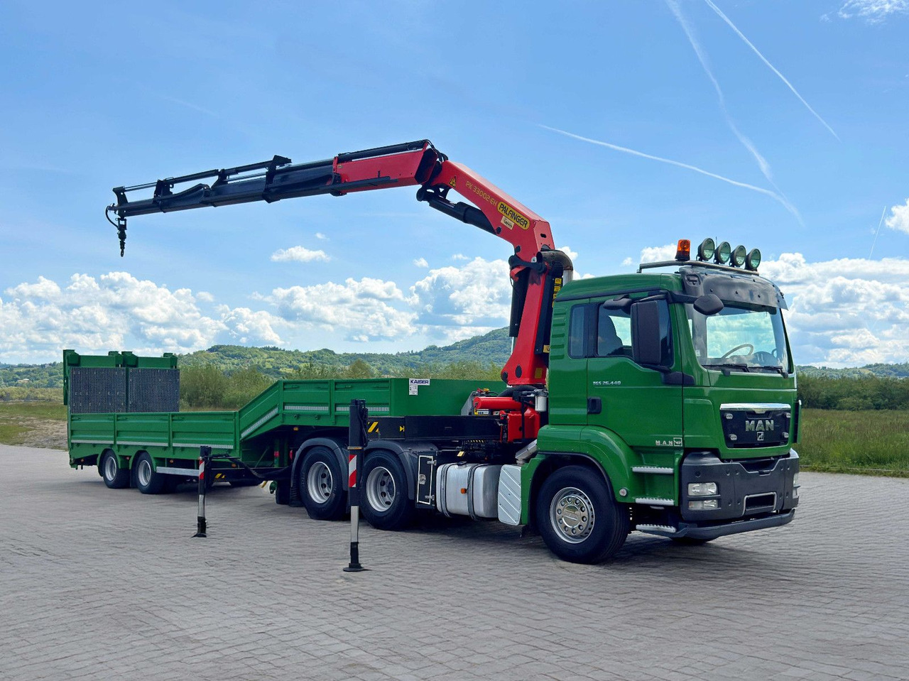 MAN TGS 26.440*Anhänger 10,30m + PK 33002-EH C/FUNK - Tracteur routier: photos 2 MAN TGS 26.440*Anhänger 10,30m + PK 33002-EH C/FUNK - Tracteur routier: photos 2