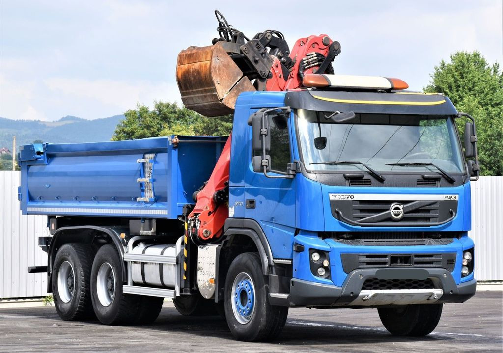 Volvo FMX 370 Kipper 4,90m *EPSILON Q150Z/FUNK*6x4 - Camion grue, Camion benne: photos 4 Volvo FMX 370 Kipper 4,90m *EPSILON Q150Z/FUNK*6x4 - Camion grue, Camion benne: photos 4