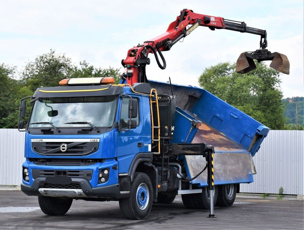Volvo FMX 370 Kipper 4,90m *EPSILON Q150Z/FUNK*6x4 - Camion benne, Camion grue: photos 3 Volvo FMX 370 Kipper 4,90m *EPSILON Q150Z/FUNK*6x4 - Camion benne, Camion grue: photos 3