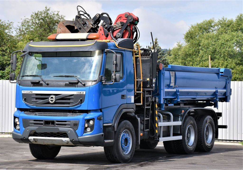 Volvo FMX 370 Kipper 4,90m *EPSILON Q150Z/FUNK*6x4 - Camion benne, Camion grue: photos 5 Volvo FMX 370 Kipper 4,90m *EPSILON Q150Z/FUNK*6x4 - Camion benne, Camion grue: photos 5