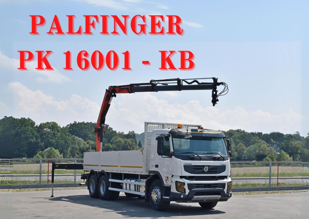 Volvo FMX 370 PRITSCHE 6,60m *PK 16001 - KB+FUNK/6x4 - Camion grue, Camion benne: photos 1 Volvo FMX 370 PRITSCHE 6,60m *PK 16001 - KB+FUNK/6x4 - Camion grue, Camion benne: photos 1