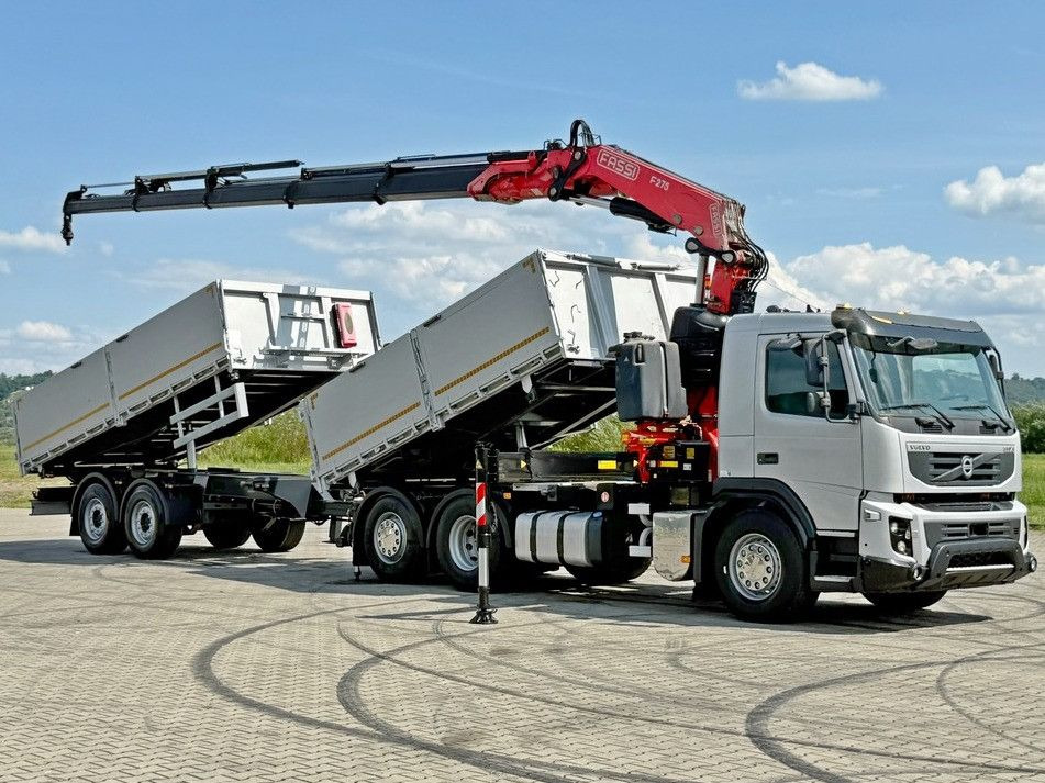 Volvo FMX 420* FASSI F275.2.25 + FUNK + Anhänger / TOP - Camion benne, Camion grue: photos 2 Volvo FMX 420* FASSI F275.2.25 + FUNK + Anhänger / TOP - Camion benne, Camion grue: photos 2