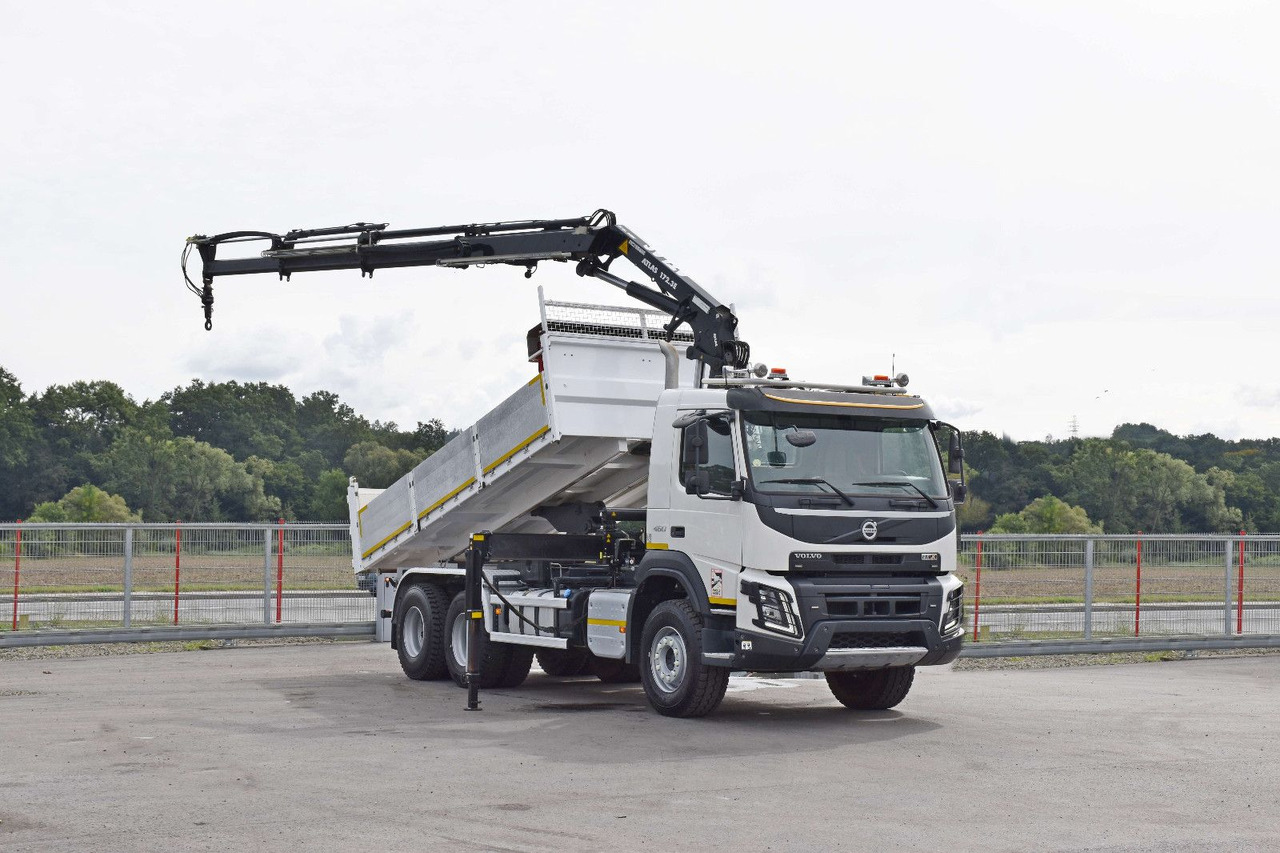 Volvo FMX 460 Kipper 5,40m *ATLAS 172.3E/FUNK *6x4 - Camion benne: photos 2 Volvo FMX 460 Kipper 5,40m *ATLAS 172.3E/FUNK *6x4 - Camion benne: photos 2