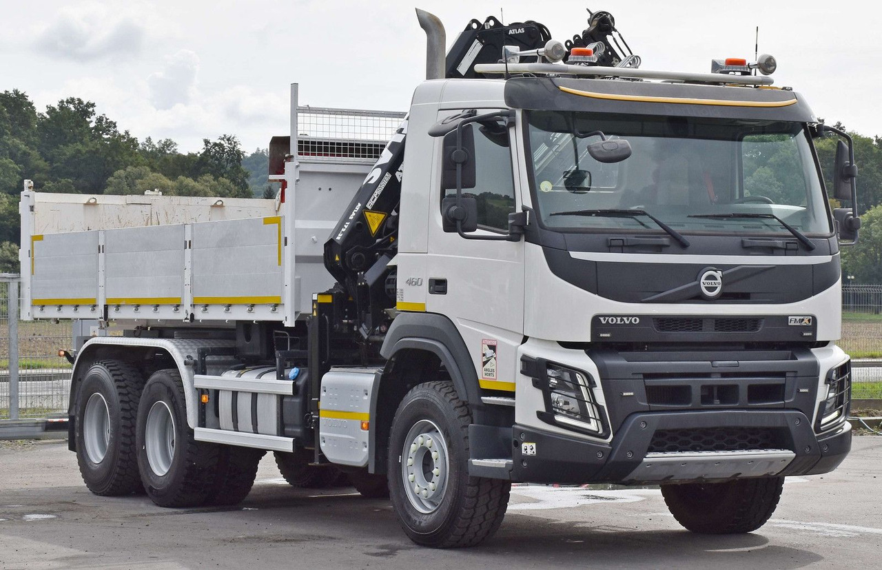 Volvo FMX 460 Kipper 5,40m *ATLAS 172.3E/FUNK *6x4 - Camion grue: photos 3 Volvo FMX 460 Kipper 5,40m *ATLAS 172.3E/FUNK *6x4 - Camion grue: photos 3