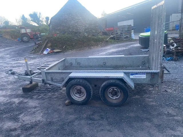 Used Indespension trailer 8x4 with ramp - Remorque porte engin: photos 5 Used Indespension trailer 8x4 with ramp - Remorque porte engin: photos 5