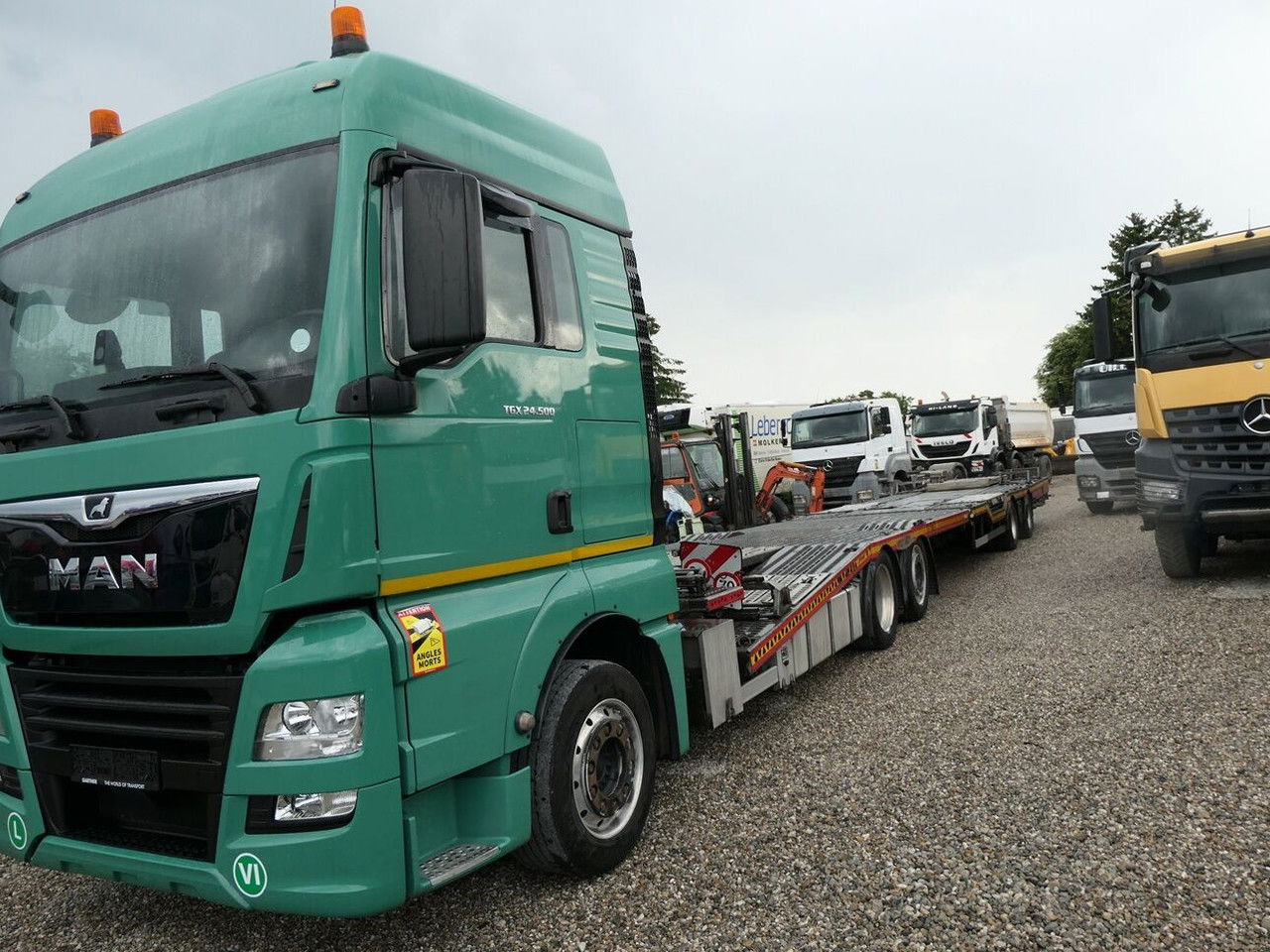 Camion porte-voitures MAN TGX 24 24.500: photos 19