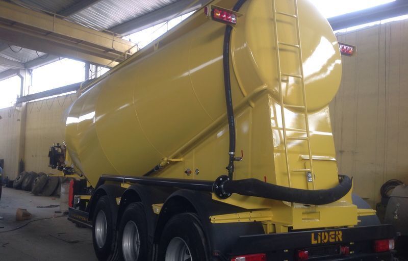 Semi-remorque citerne pour transport de ciment neuf LIDER 2022 MODEL NEW CEMENT TANKER: photos 6