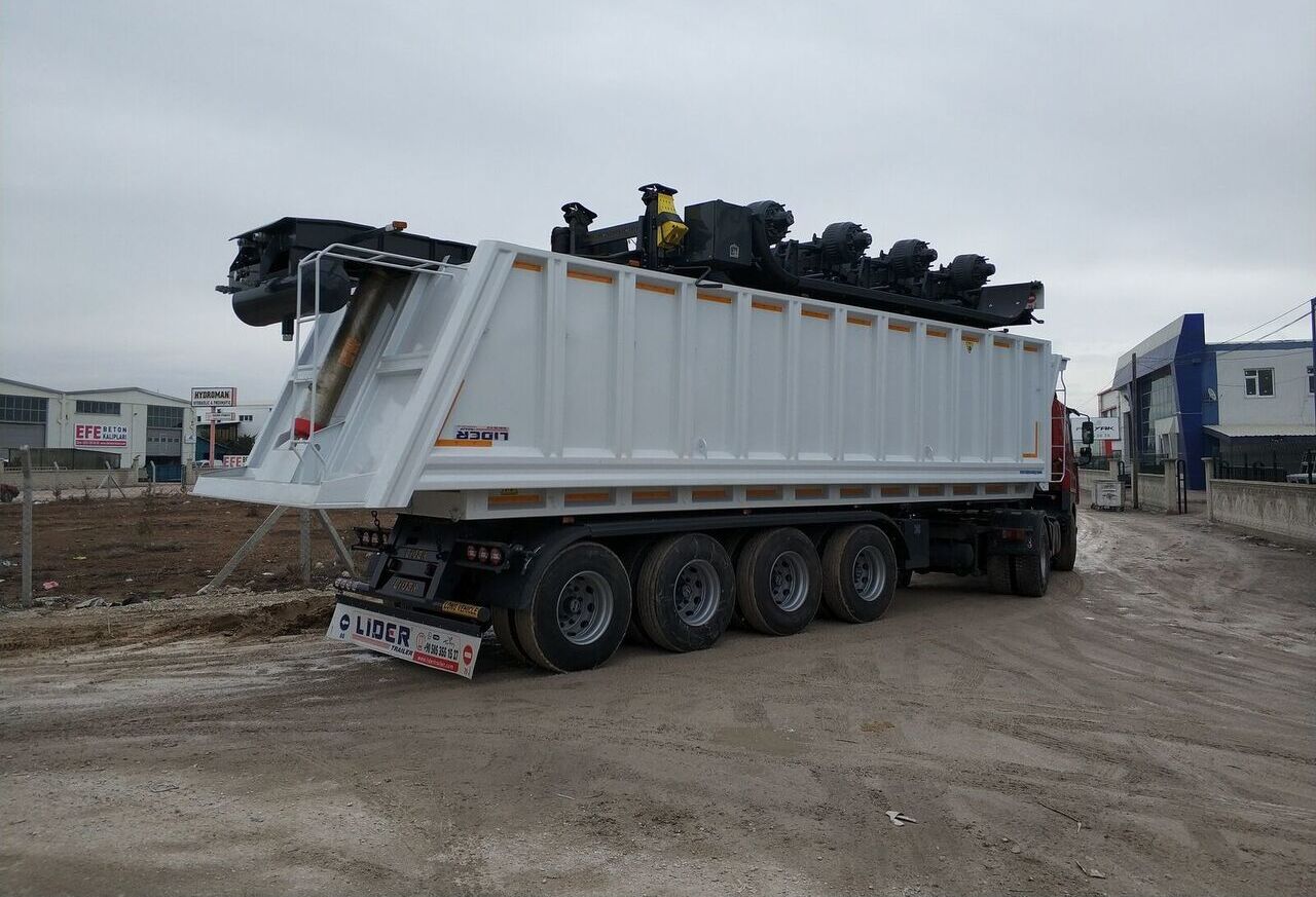 LIDER 2024 MODEL NEW 35 M3 DUMPER ( BENNE ) - Semi-remorque benne: photos 4 LIDER 2024 MODEL NEW 35 M3 DUMPER ( BENNE ) - Semi-remorque benne: photos 4