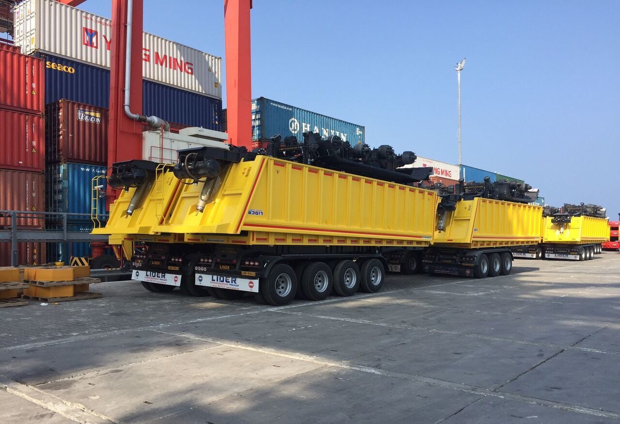 LIDER 2024 MODEL NEW 35 M3 DUMPER ( BENNE ) - Semi-remorque benne: photos 3 LIDER 2024 MODEL NEW 35 M3 DUMPER ( BENNE ) - Semi-remorque benne: photos 3