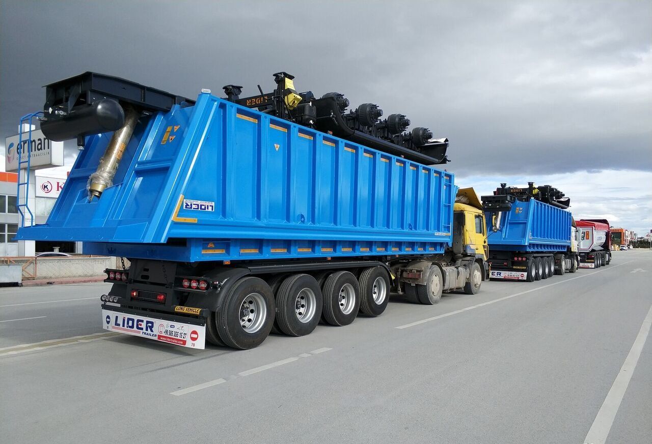 LIDER 2024 MODEL NEW 35 M3 DUMPER ( BENNE ) - Semi-remorque benne: photos 1 LIDER 2024 MODEL NEW 35 M3 DUMPER ( BENNE ) - Semi-remorque benne: photos 1
