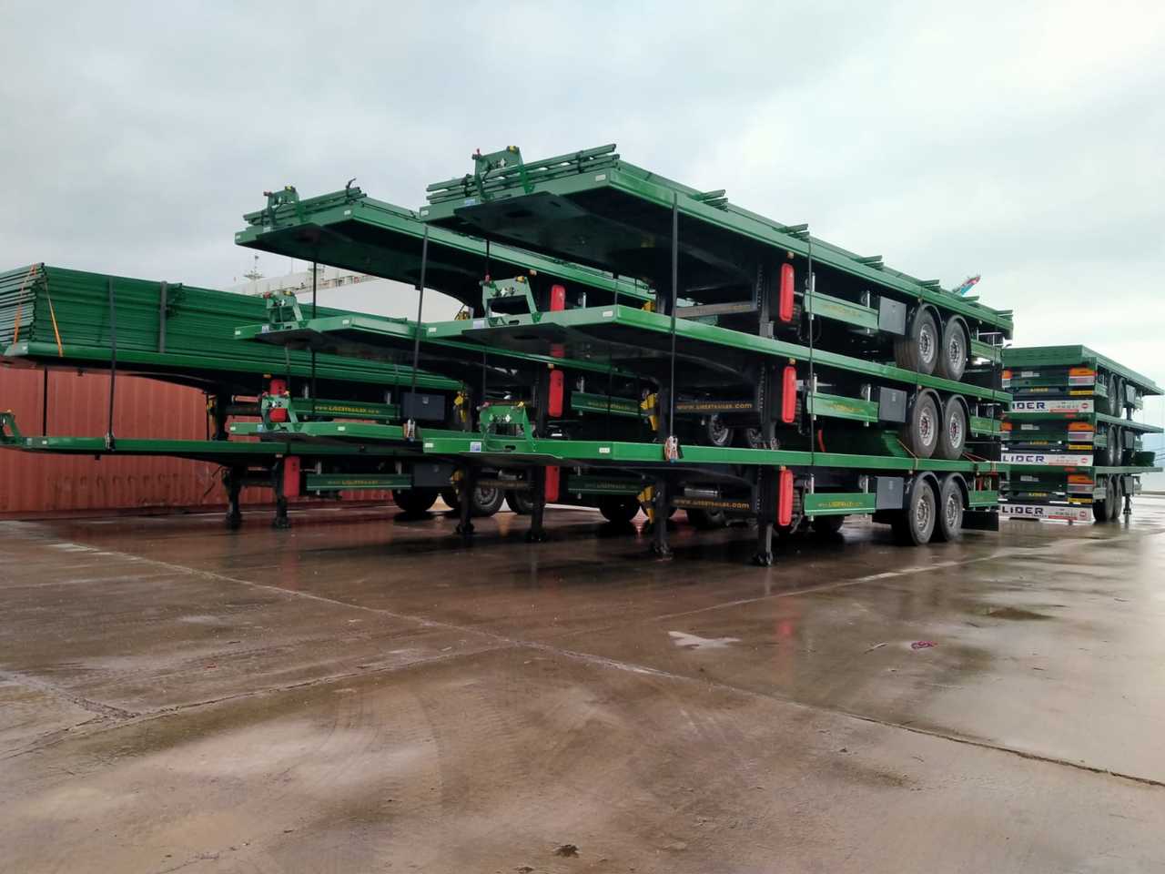 LIDER 2024 MODEL NEW DIRECTLY FROM MANUFACTURER FACTORY AVAILABLE READY - Semi-remorque porte-conteneur/ Caisse mobile: photos 1 LIDER 2024 MODEL NEW DIRECTLY FROM MANUFACTURER FACTORY AVAILABLE READY - Semi-remorque porte-conteneur/ Caisse mobile: photos 1